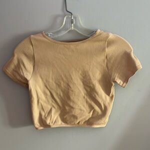 Backless Crop Top